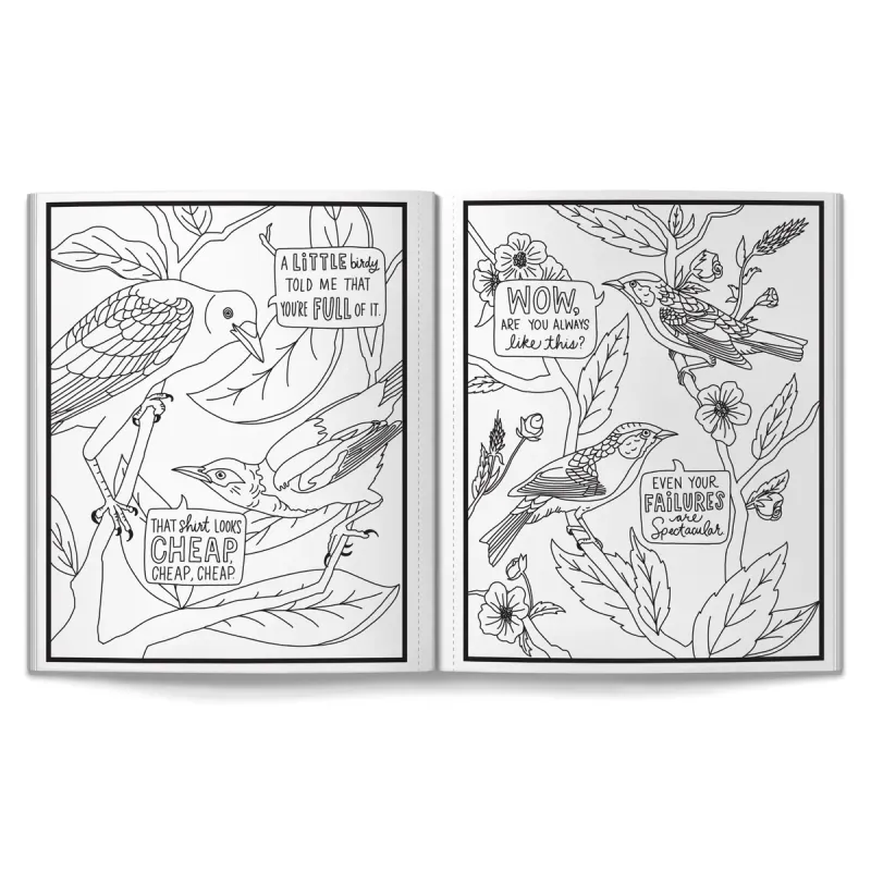 Salty Birds Colouring Book