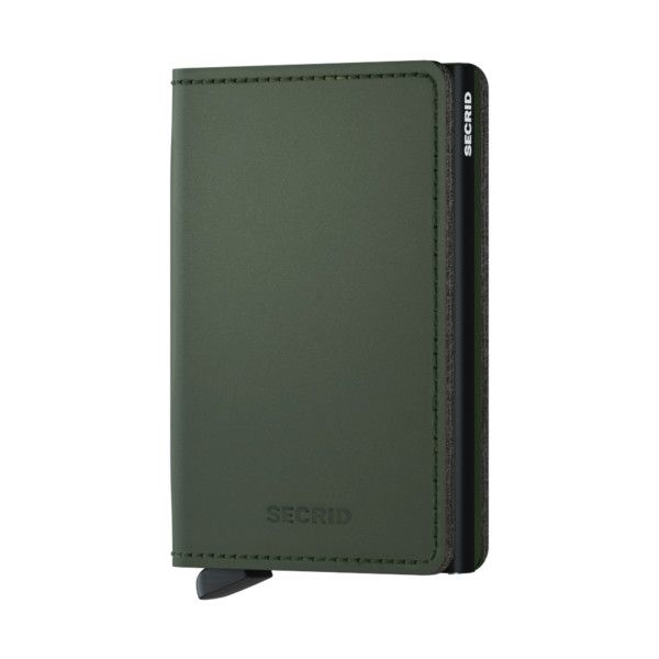 Slimwallet Matte Army Green / Black