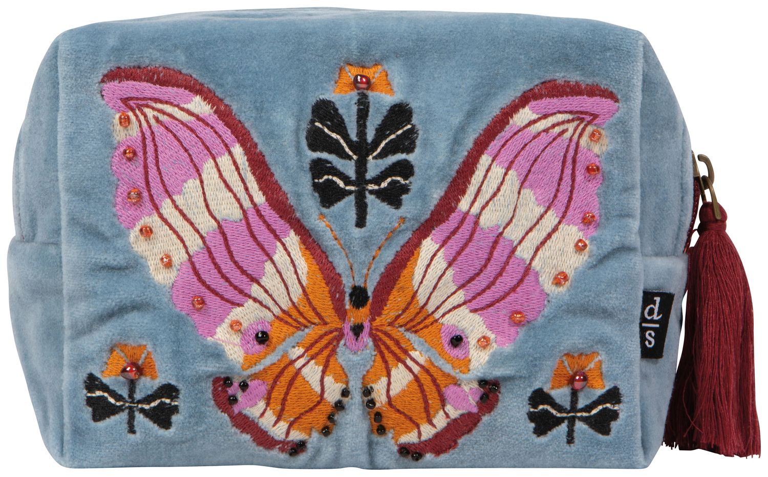 Embroidered Pouch Aurora