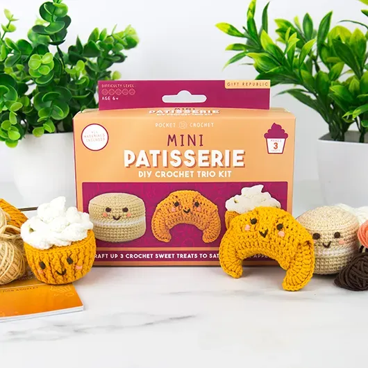 Pocket Crochet Craft Mini Patisserie