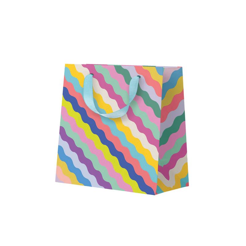 Wiggly Lines Small Gift Bag