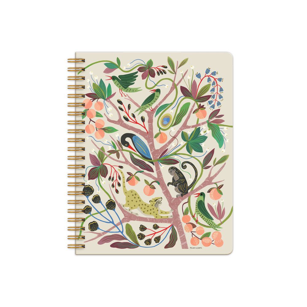 Hardcover Wire Notebook Menagerie