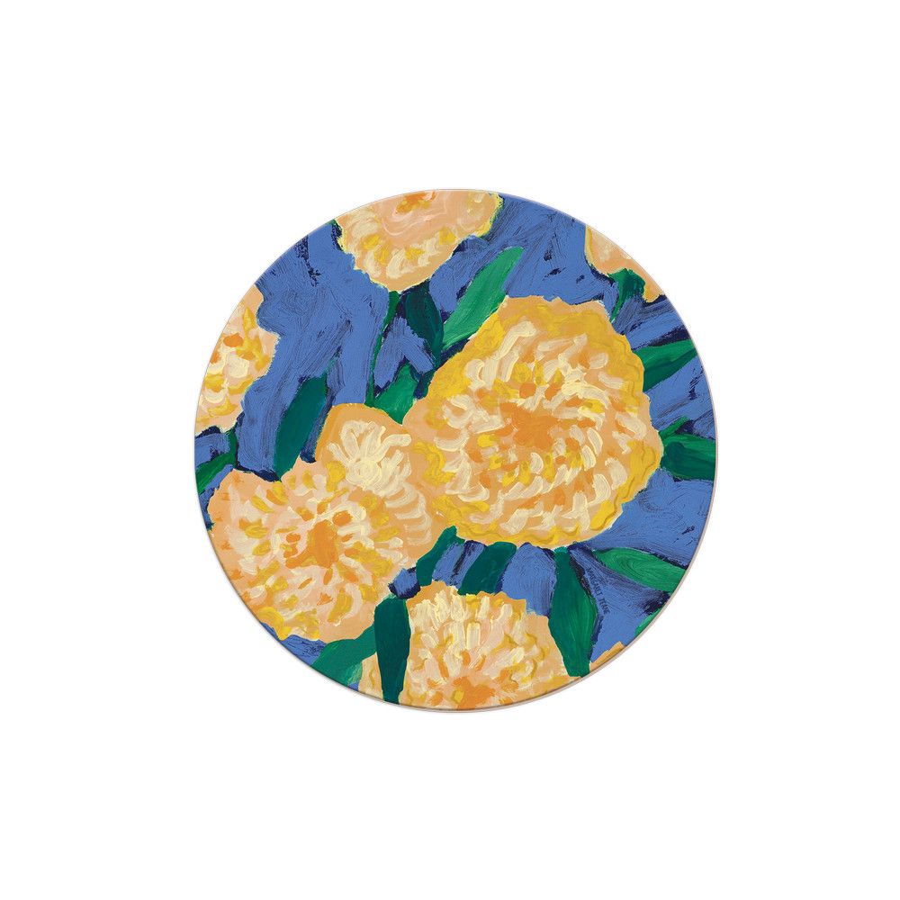 Bursts of Marigolds Coaster