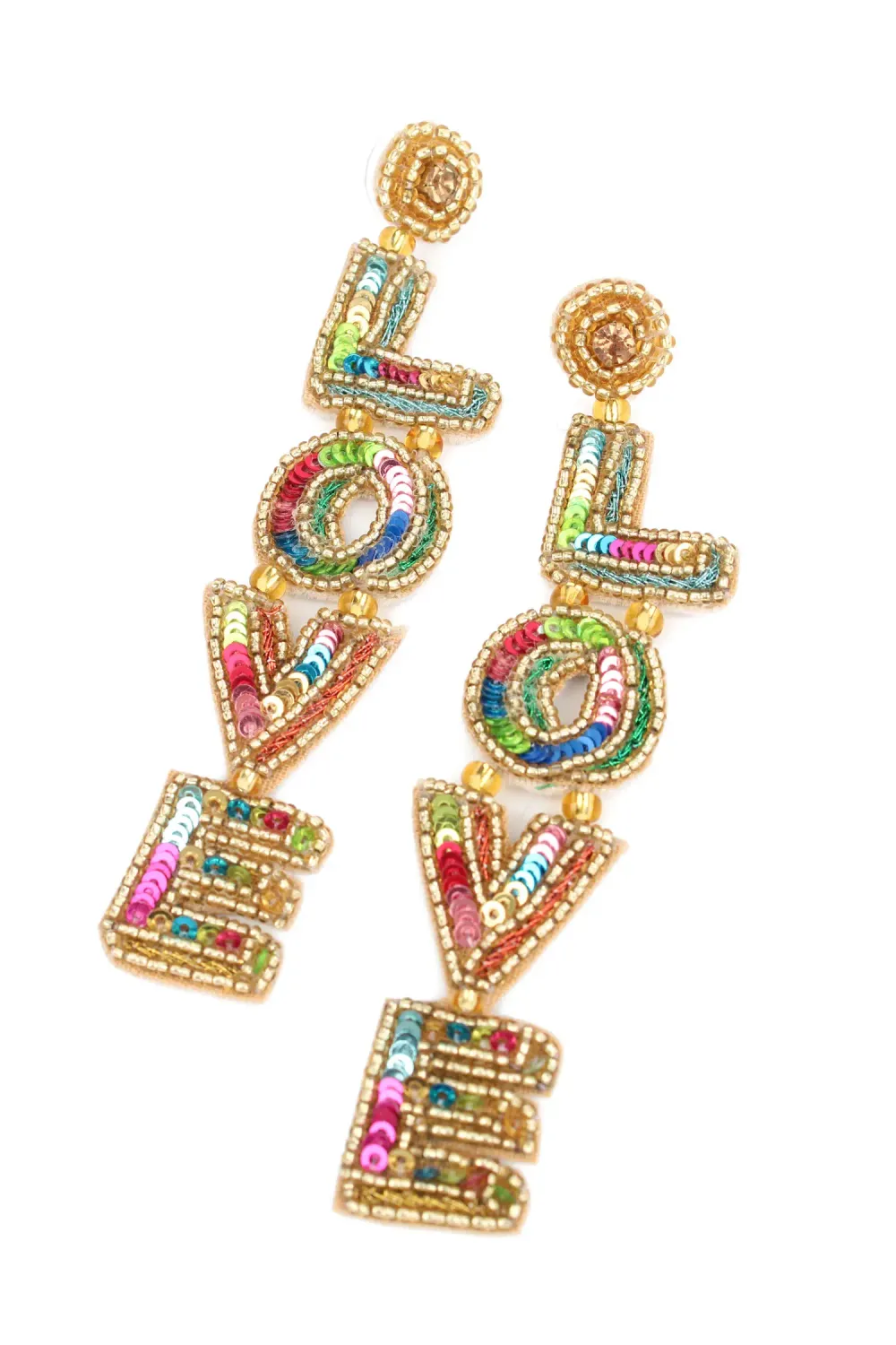 Love Rainbow Earrings