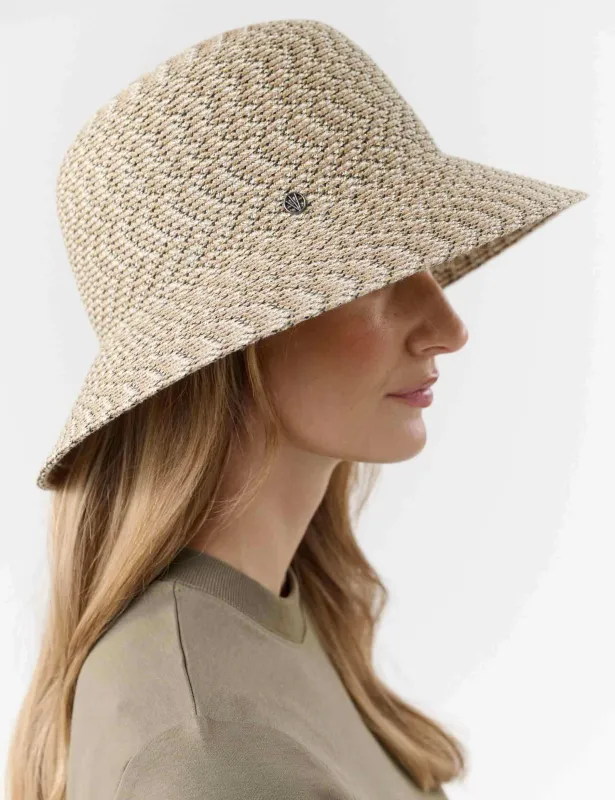 Patterned Cloche Hat