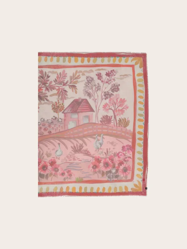 Sustainability Edition - Square with Country House Idyll - Blossom