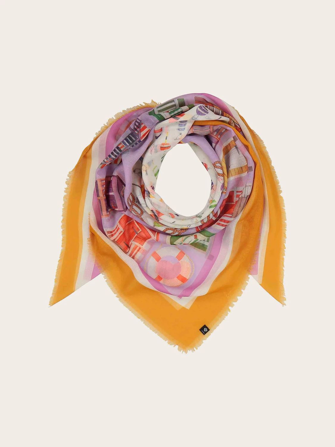 Sustainability Edition - Square w/ Maritime Beach House - Smoky Grape