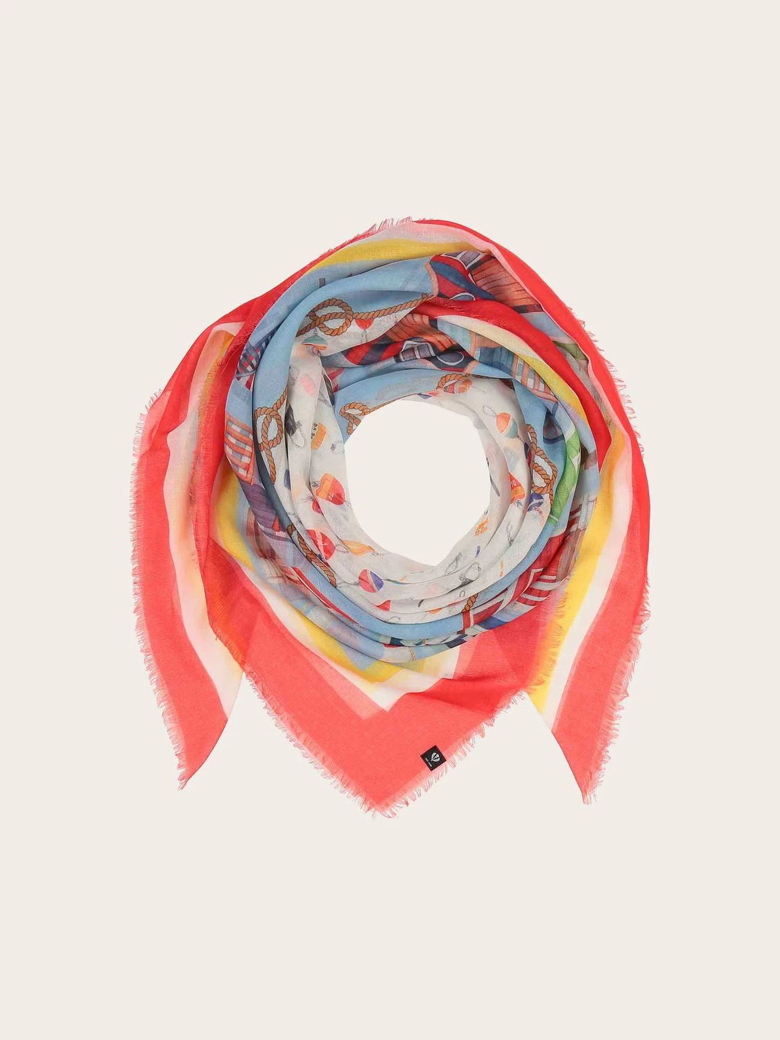 Sustainability Edition - Square w/ Maritime Beach House - True Blue