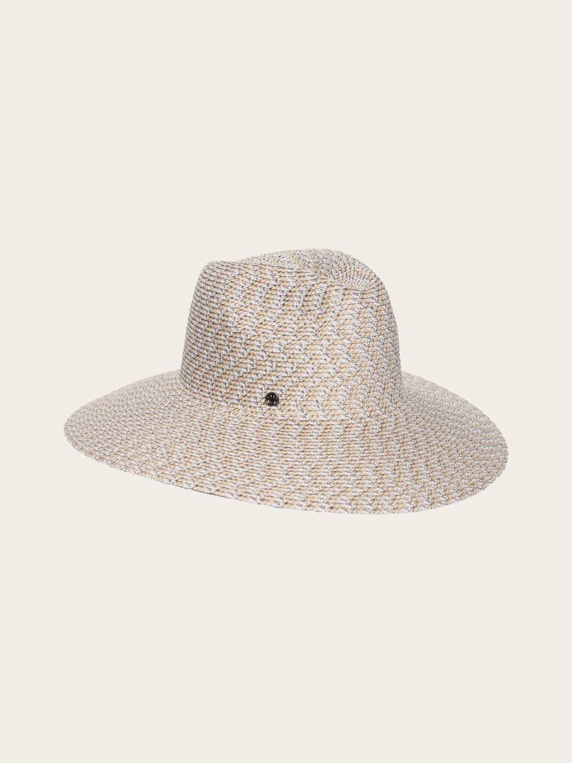 Patterned Fedora - Denim