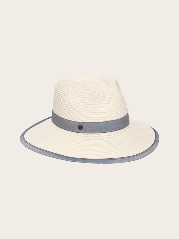Fedora with Adjustable Size - Cream