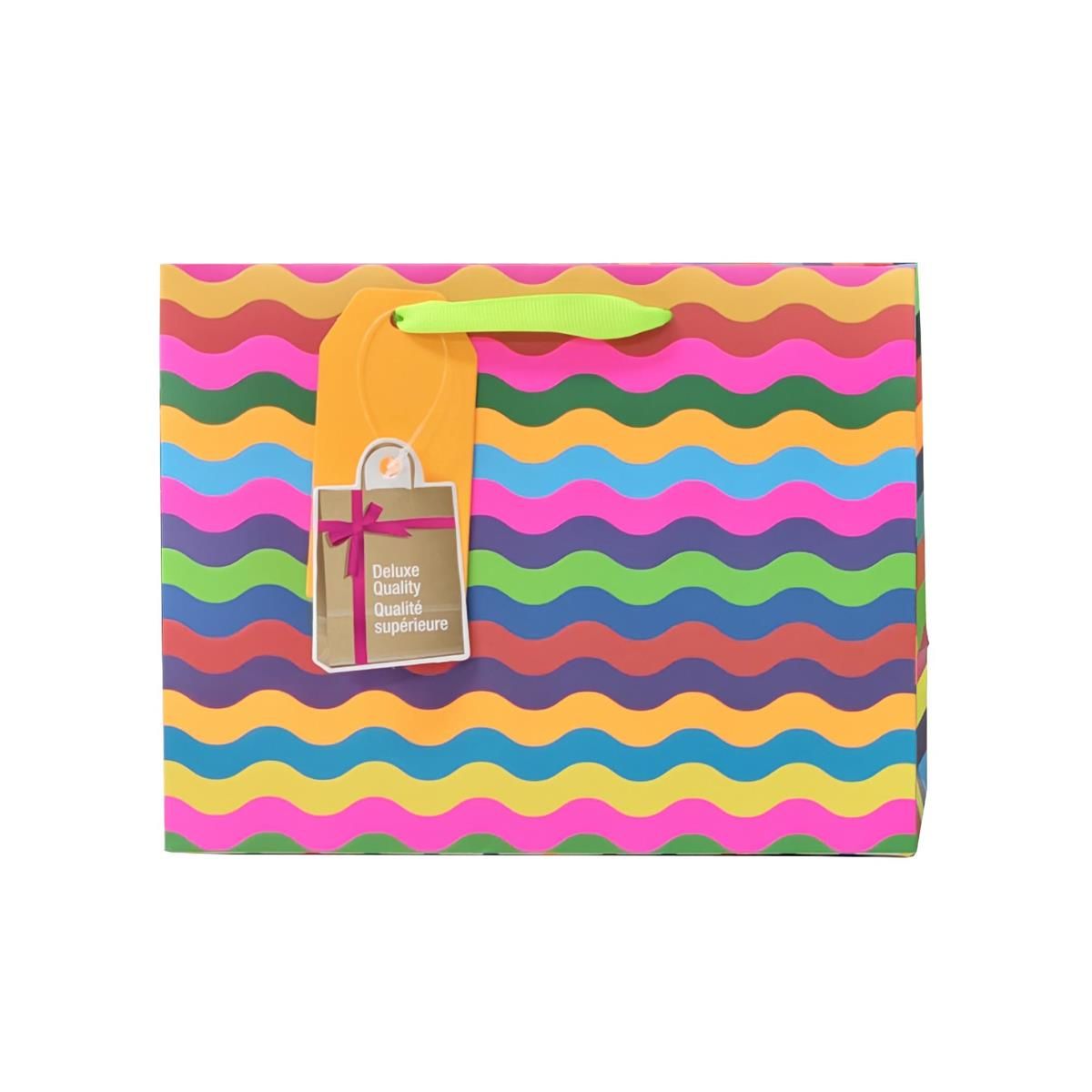 Medium Gift Bag Wavy Stripes