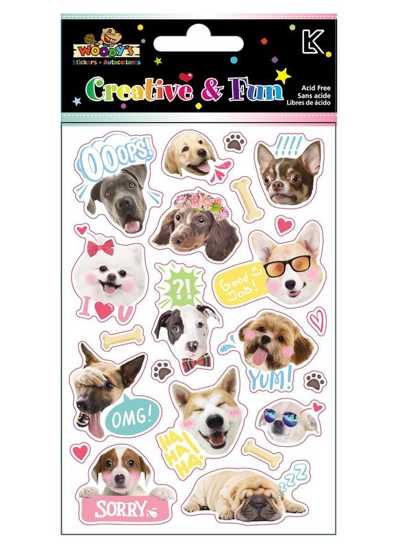 Emoji Dogs Stickers