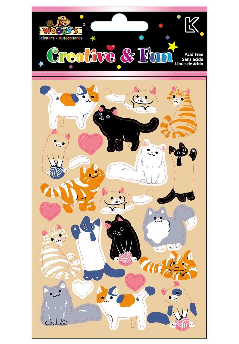 Kittens Craft Stickers