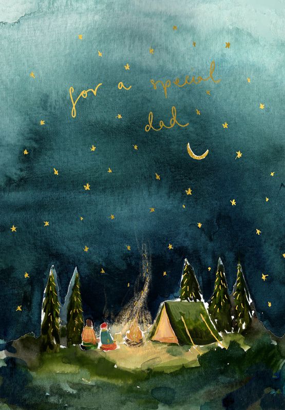Starry Night Camping Special Dad