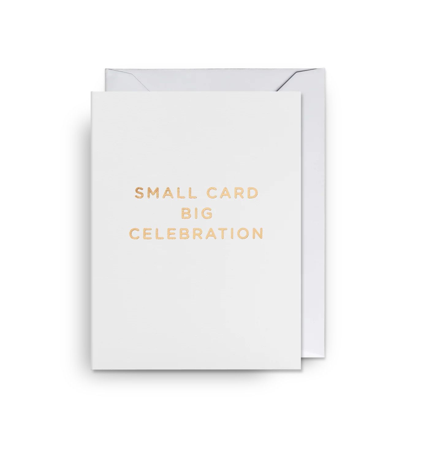 Mini Card Small Card Big Celebration