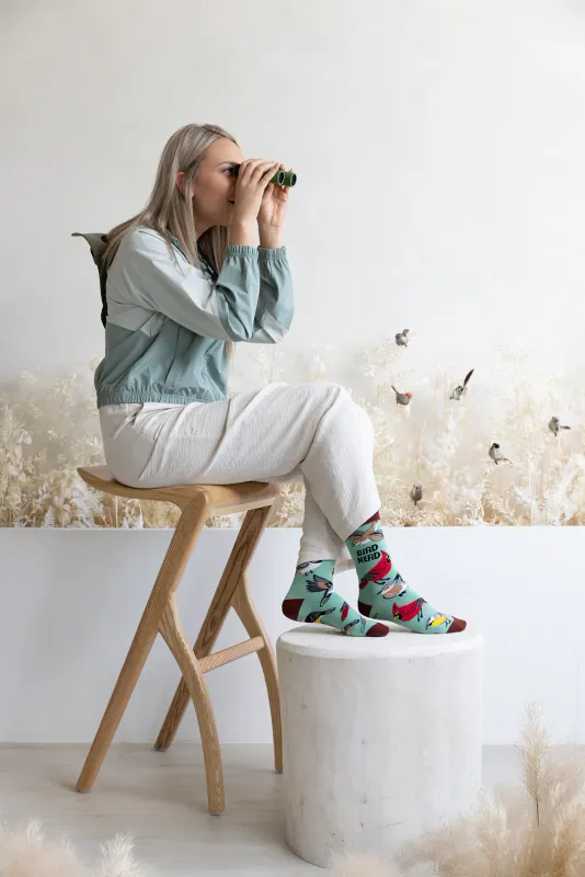 Women's Socks Bird Nerd