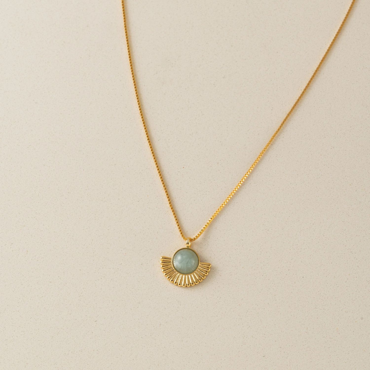 Moonpetal Pendant Necklace