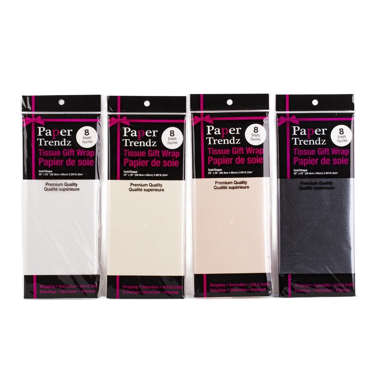 Tissue Paper 8 Piece Assorted