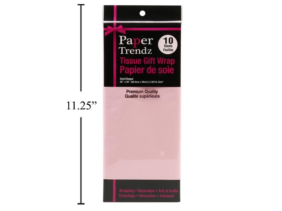 Tissue Paper Pink 10 Sheet