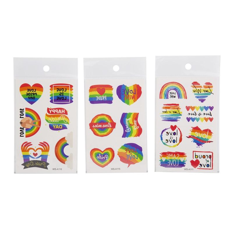 Celebrate Pride Tattoo 2pk