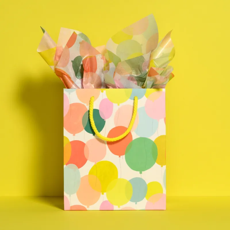 Birthday Balloons Tissue Paper