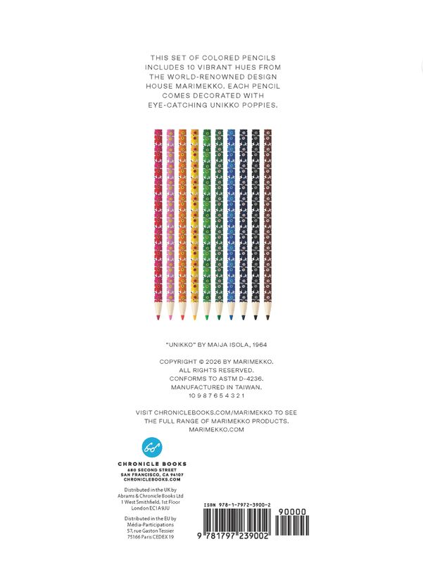 Marimekko Colour Pencils Set of 10