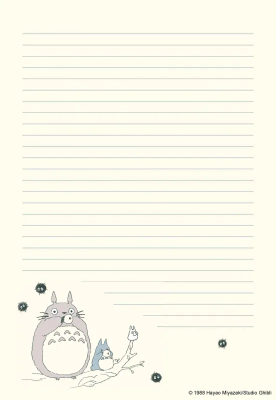 Studio Ghibli My Neighbour Totoro Stationery Set