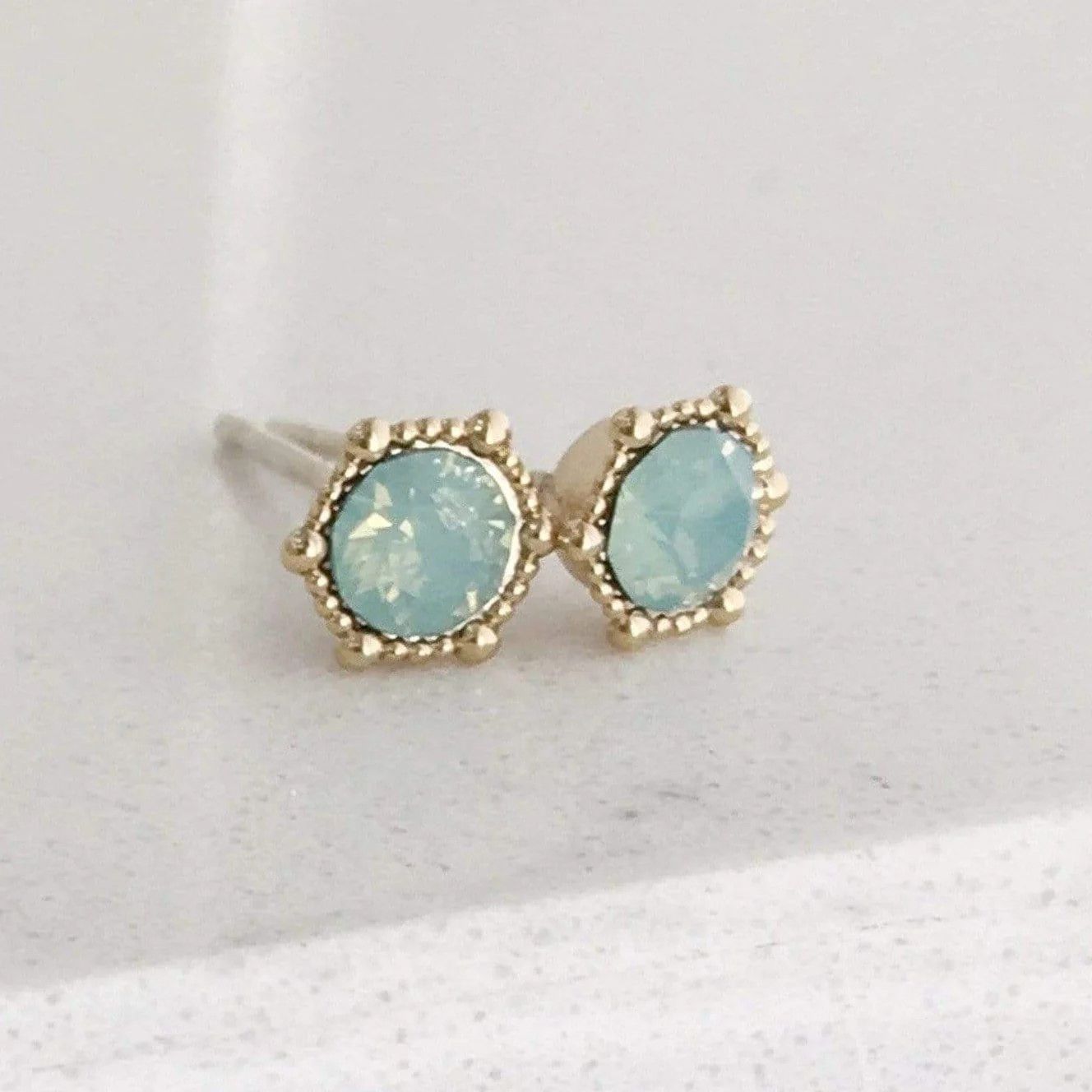 Astrid Stud Pacific Opal