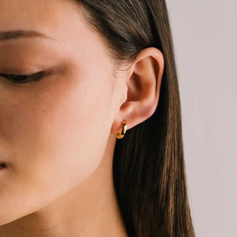 Maya Hoop 16mm Waterproof Earrings