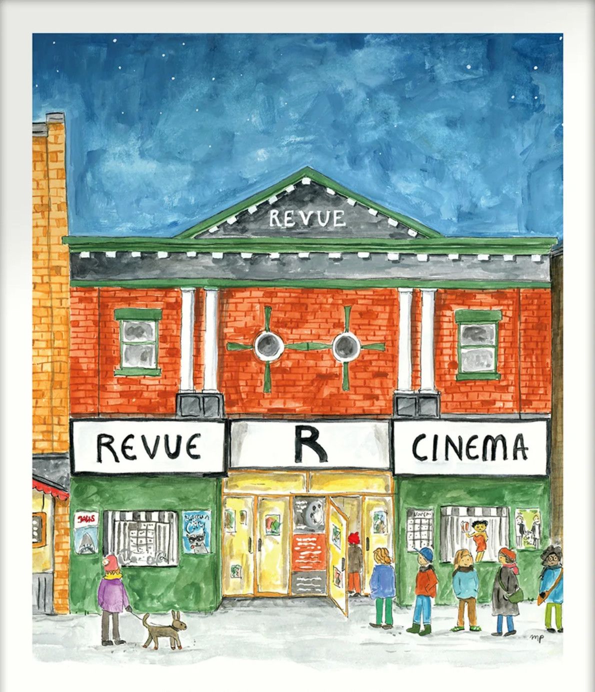 Art  Print Revue Cinema