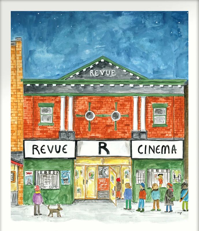 Art  Print Revue Cinema