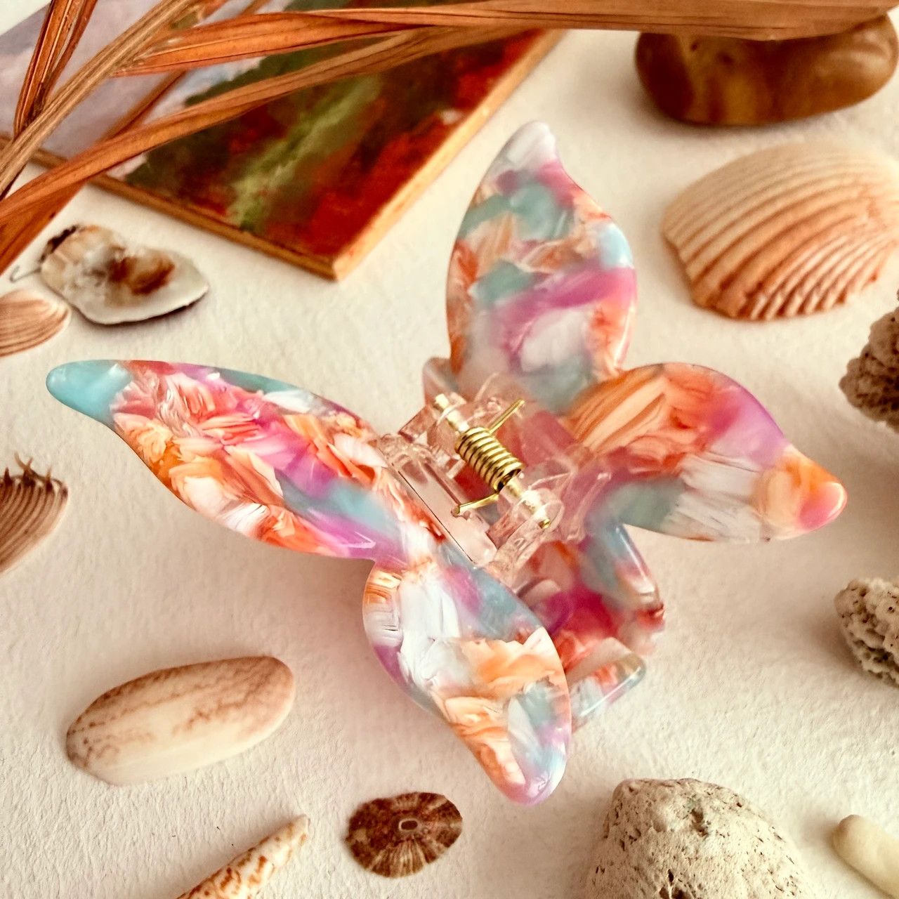 "Levar" Butterfly Hair Claw Miami