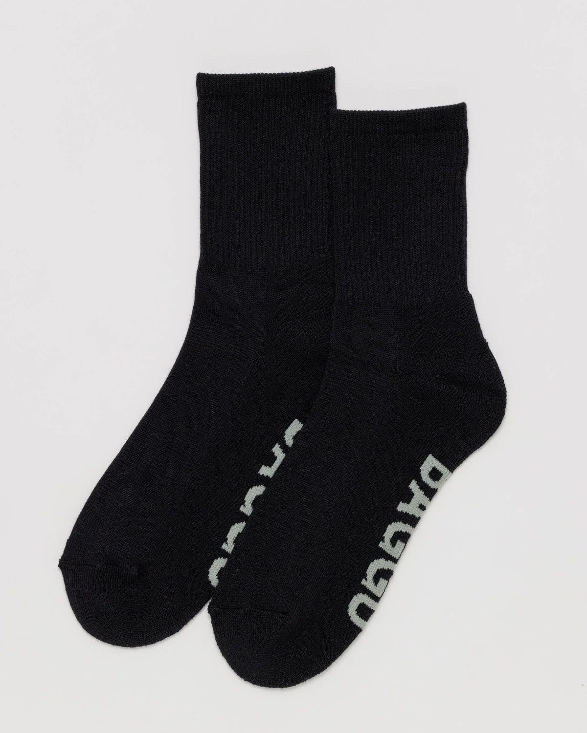Ribbed Sock Black