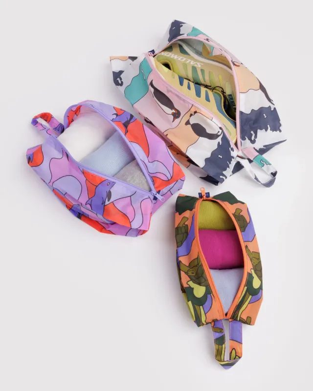 3D Zip Set Vacation Animals