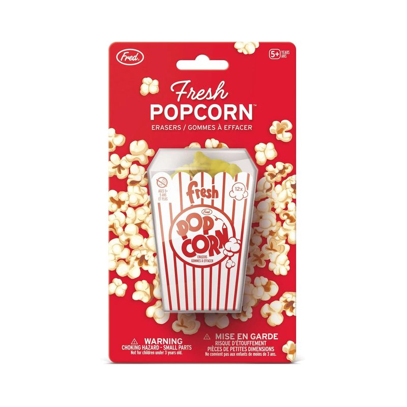 Fresh Popcorn Erasers
