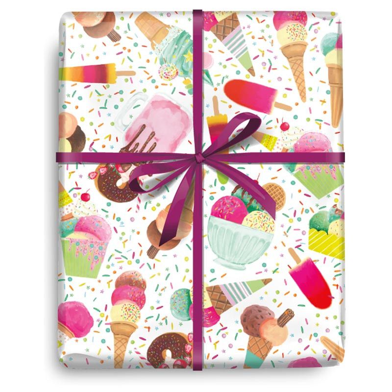 Gift Roll Wrap Icy Indulgence