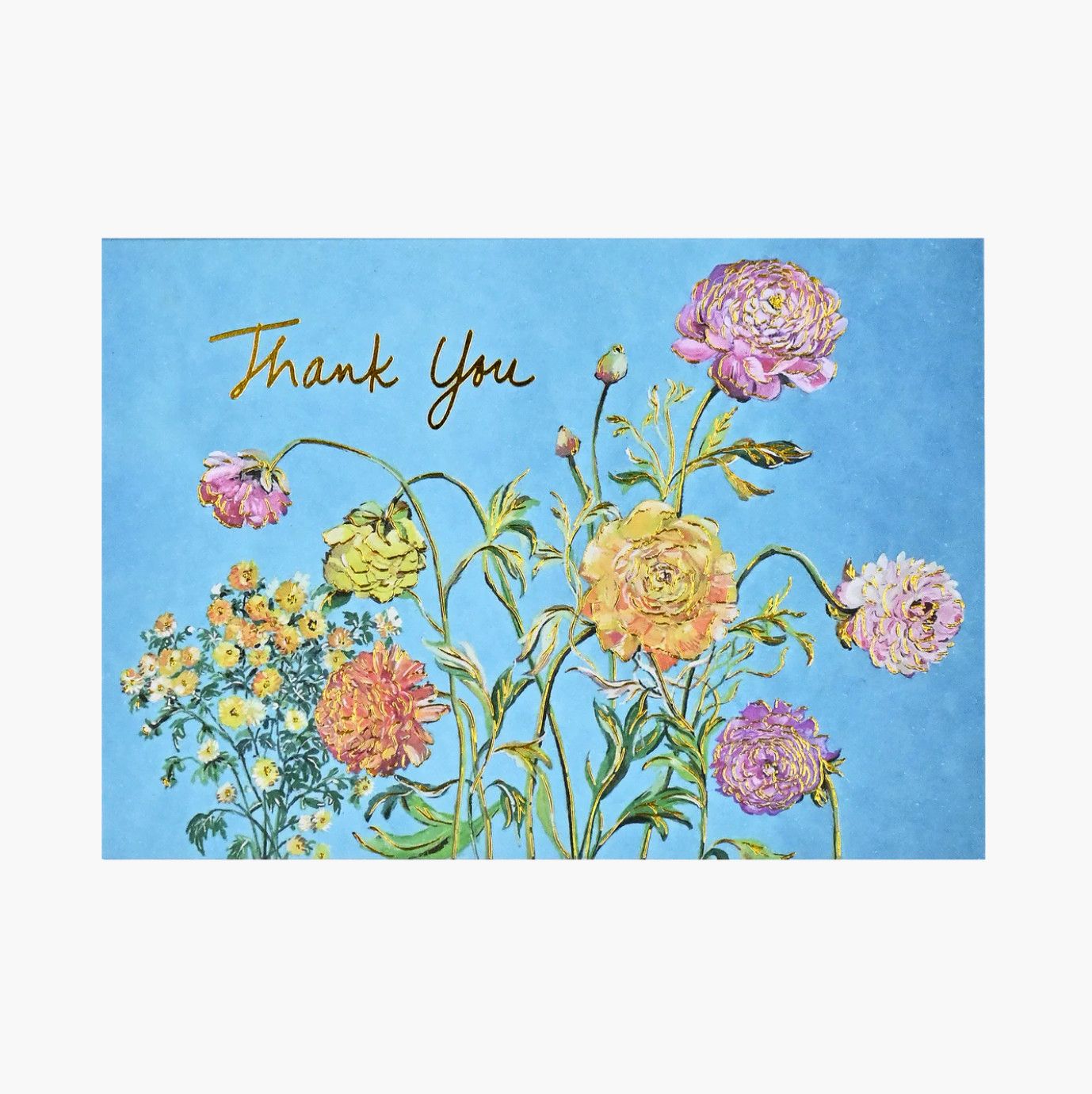 Note Cards Garden Blooms Thank You