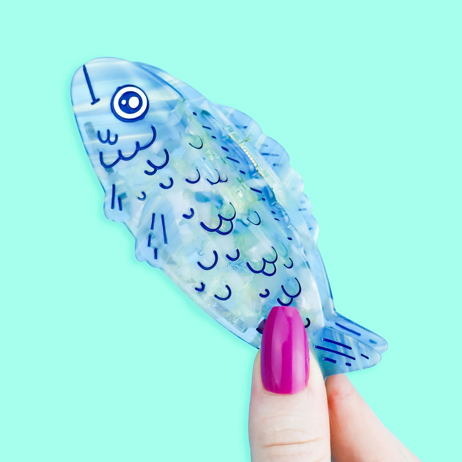 Sardine Fish Hair Claw
