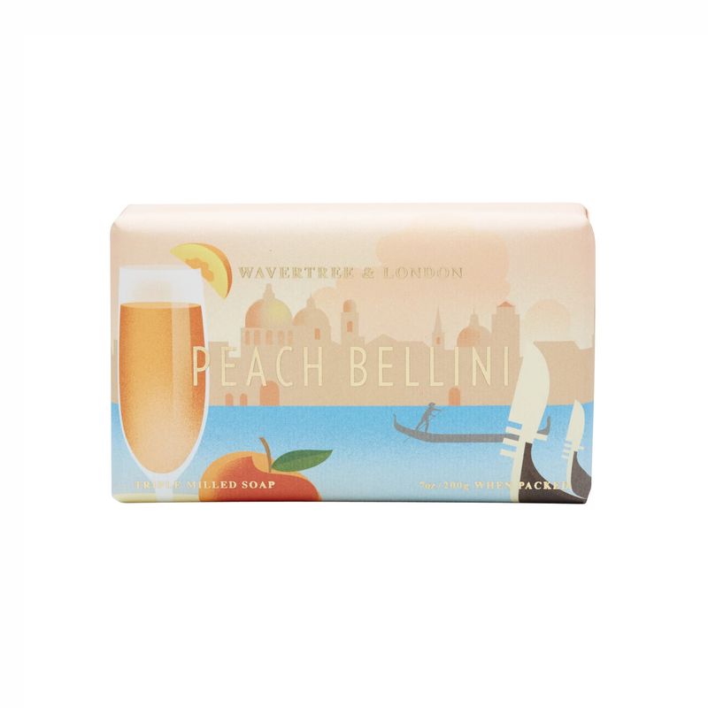 Peach Belllini Soap Bar 200g