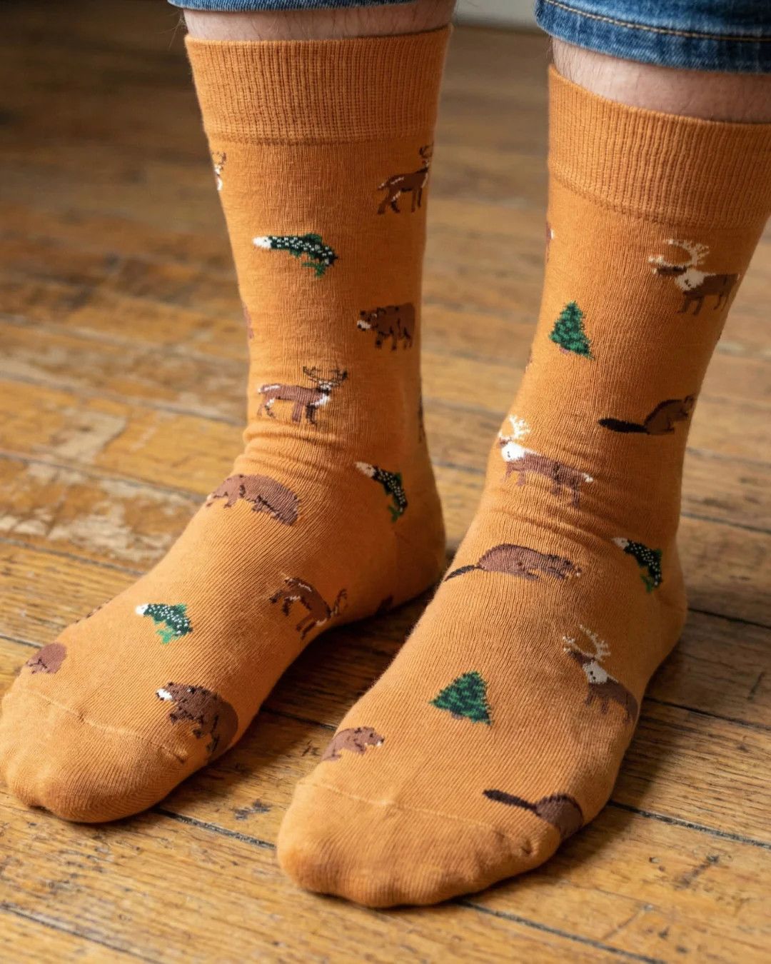 Men's Socks This Did Good Wildlife