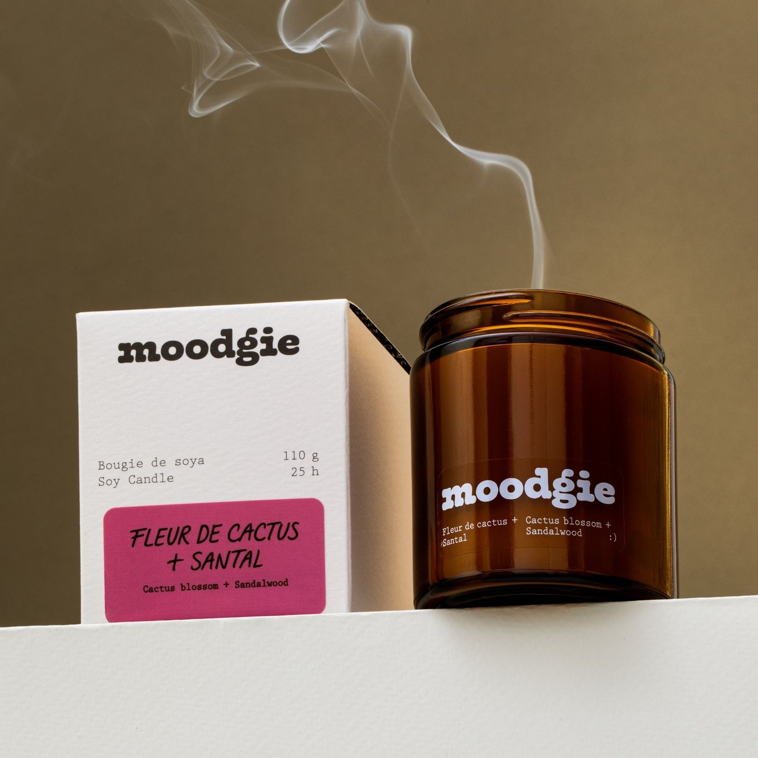 110g Candle Cactus Blossom + Sandalwood
