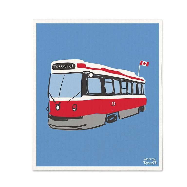 Streetcar Swedish Dishcloth