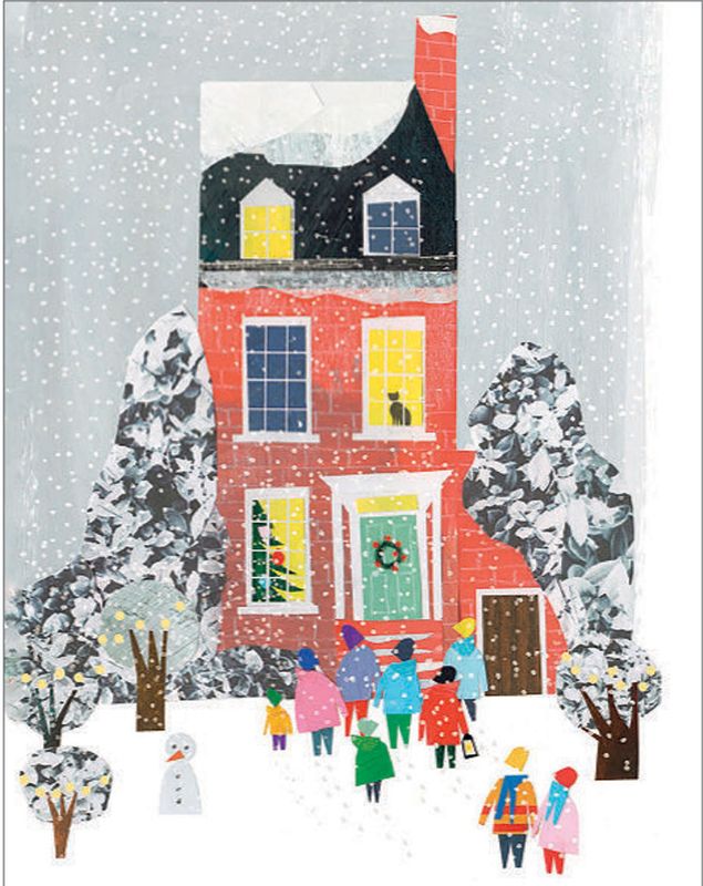 Boxed Christmas Cards Carol Singers