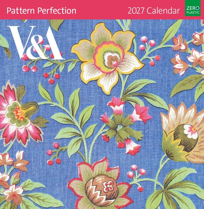 2027 Wall Calendar Pattern Perfection