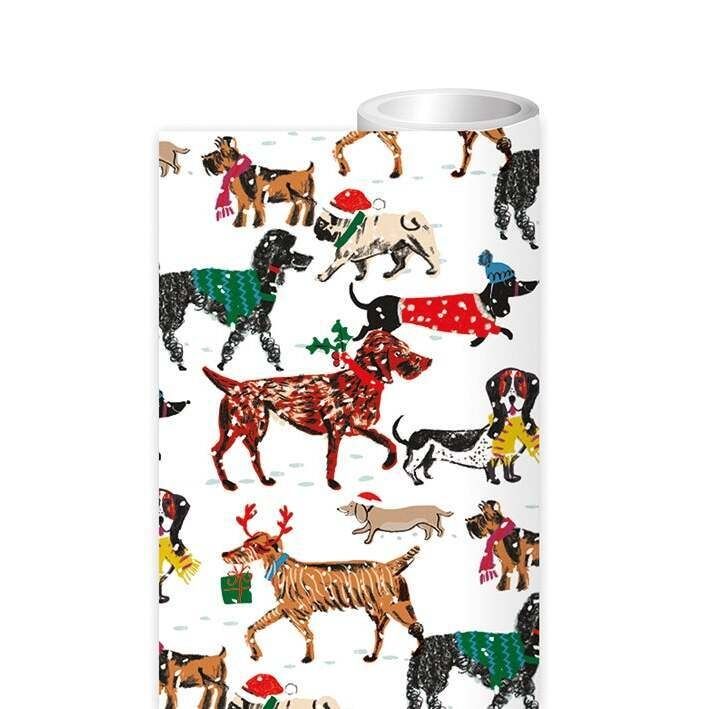 Gift Roll Wrap Winter Walkies