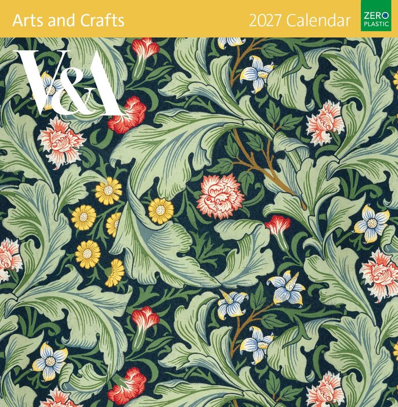 2027 Wall Calendar Arts And Crafts
