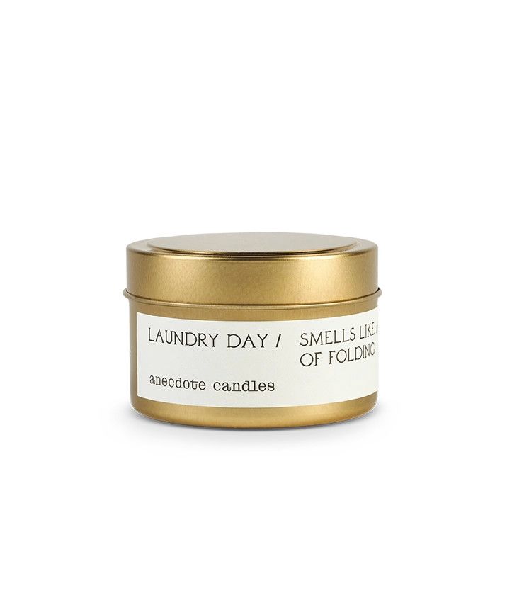 Travel Tin Candle Laundry Day