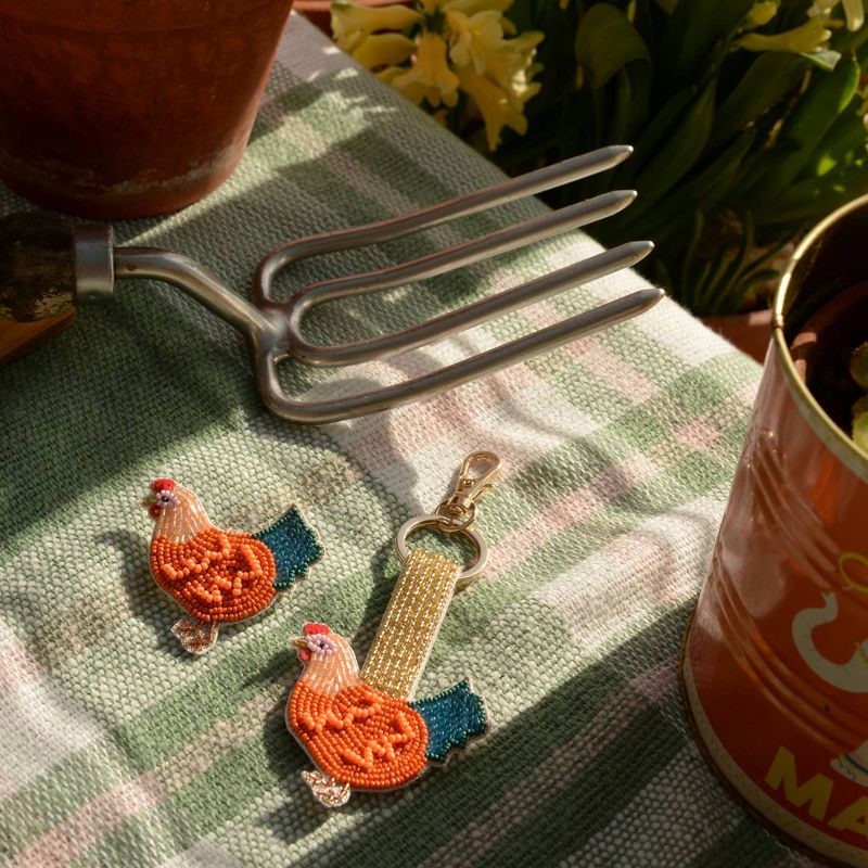 Chicken Brooch