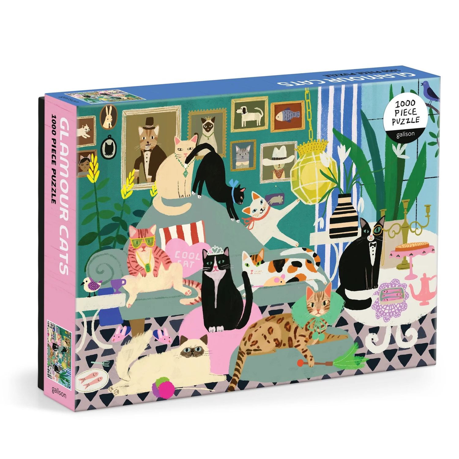 1000 Piece Puzzle Glamour Cats