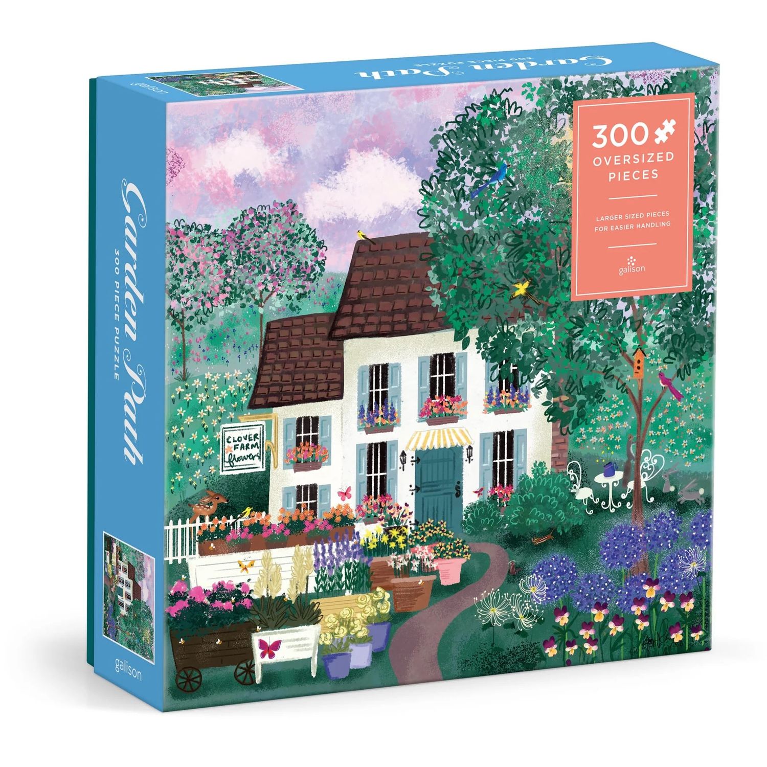 500 Piece Puzzle Joy Laforme Garden Path